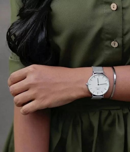 Đồng hồ Daniel Wellington DW00100220 Nữ Quartz Dây Inox (Thép Không Gỉ)