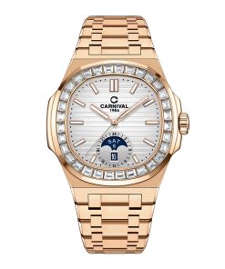 Đồng Hồ Nam Carnival 8110G1.KL Automatic White