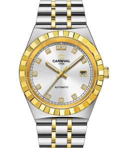 Đồng Hồ Nam Carnival G8113DM Automatic White