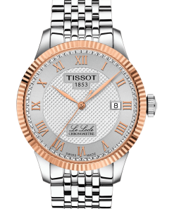 TISSOT LE LOCLE COSC 39MM 18K GOLD BEZEL T932.408.41.033.00
