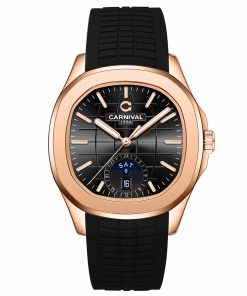 Đồng Hồ Nam Carnival G8113-R-BL Nautilus Automatic