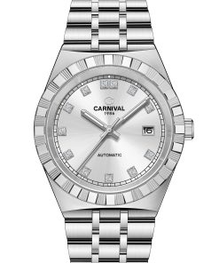 Đồng Hồ Nam Carnival G8113SL Automatic White