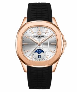 Đồng Hồ Nam Carnival G8113-R-W Nautilus Automatic
