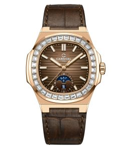 Đồng Hồ Nam Carnival 8110G1 Automatic Brown