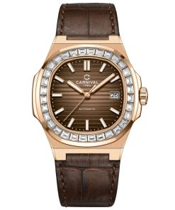 Đồng Hồ Nam Carnival 8108G1 Automatic Brown