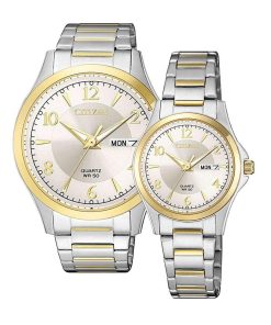 Đồng Hồ Cặp Citizen BF2005-54A (Nam) - EQ0595-55A (Nữ)