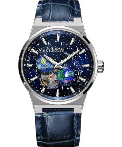 Đồng hồ nam chính hãng Carnival I&W I708G Blue-SC