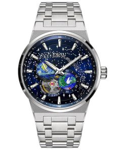 Đồng hồ nam chính hãng Carnival I&W I708G Blue-SL