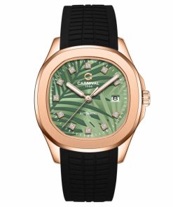 ĐỒNG HỒ CARNIVAL 8115G RG-CS-GR Mặt lá cọ