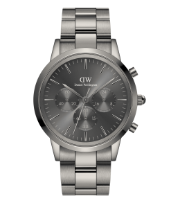 Iconic Chronograph Link Graphite