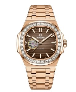 ĐỒNG HỒ CARNIVAL 8128 -RG-DT-BR