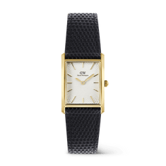 Bound Black Lizard Guilloché Gold