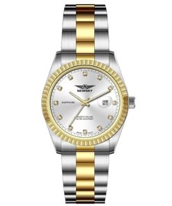 ĐỒNG HỒ NEWSKY NS5020L.S04 Nữ máy quartz Kính sapphire Size 31mm 3ATM