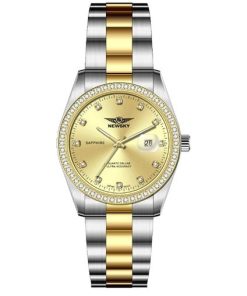 ĐỒNG HỒ NEWSKY NS5021L.S04 Nữ máy quartz Kính sapphire Size 31mm 3ATM