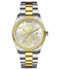 ĐỒNG HỒ NEWSKY NS5020G.S06 Nam máy quartz Kính sapphire Size 40mm 3ATM