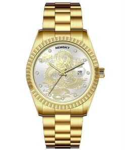 ĐỒNG HỒ NEWSKY NS5020G.S08 Nam máy quartz Kính sapphire Size 40mm 3ATM