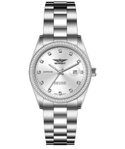 ĐỒNG HỒ NEWSKY NS5021L.S01 Nữ máy quartz Kính sapphire Size 31mm 3ATM