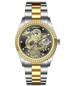 ĐỒNG HỒ NEWSKY NS5020G.S07 Nam máy quartz Kính sapphire Size 40mm 3ATM