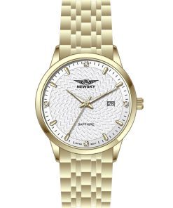 ĐỒNG HỒ NEWSKY NS5504G.S05 nam máy quartz kính sapphire size 38mm 3ATM