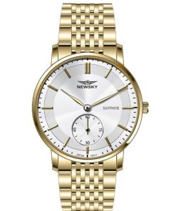 ĐỒNG HỒ NEWSKY NS5007G-S04 Nam Máy quartz Kính sapphire 3ATM