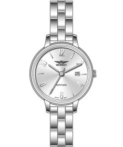 ĐỒNG HỒ NEWSKY NS5011L.S01 Nữ máy quartz Kính sapphire Size 28mm 3ATM