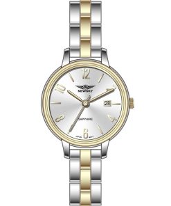 ĐỒNG HỒ NEWSKY NS5011L.S03 Nữ máy quartz Kính sapphire Size 28mm 3ATM