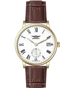 ĐỒNG HỒ NEWSKY NS5013G.L03 Nam máy quartz Kính sapphire Size 40mm 3ATM