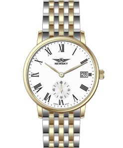 ĐỒNG HỒ NEWSKY NS5013G.S03 Nam máy quartz Kính sapphire Size 40mm 3ATM