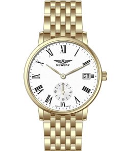 ĐỒNG HỒ NEWSKY NS5013G.S05 Nam máy quartz Kính sapphire Size 40mm 3ATM