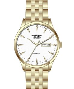 ĐỒNG HỒ NEWSKY NS5014G.S05 Nam máy quartz Kính sapphire Size 40mm 3ATM
