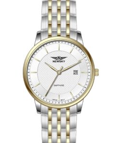 ĐỒNG HỒ NEWSKY NS5015G.S03 Nam máy quartz Kính sapphire Size 40mm 3ATM