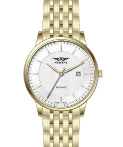 ĐỒNG HỒ NEWSKY NS5015G.S05 Nam máy quartz Kính sapphire Size 40mm 3ATM