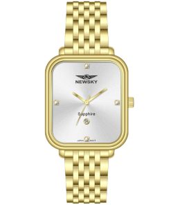 ĐỒNG HỒ NEWSKY NS5016G.S05 Nam máy quartz kính sapphire 3ATm