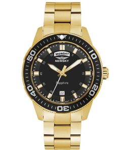 ĐỒNG HỒ NEWSKY NS5017G.S03 Nam máy quartz kính sapphire size 41mm 3ATM