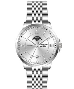 ĐỒNG HỒ NEWSKY NS5018G.S01 Nam máy quartz kính sapphire size 40mm 3ATM