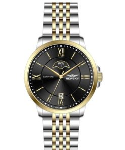 ĐỒNG HỒ NEWSKY NS5018G.S03 Nam máy quartz kính sapphire size 40mm 3ATM