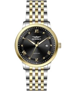 ĐỒNG HỒ NEWSKY NS5019G.S03 Nam máy quartz kính sapphire size 40mm 3ATM