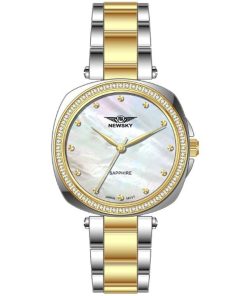ĐỒNG HỒ NEWSKY NS5022L.S03 Nữ máy quartz kính sapphire size 35mm 3ATM