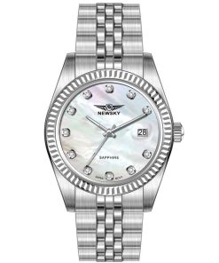 ĐỒNG HỒ NEWSKY NS5023G.S01 Nam máy quartz kính sapphire size 40mm 3ATM