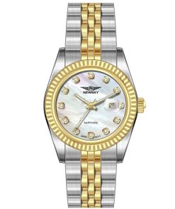 ĐỒNG HỒ NEWSKY NS5023L.S03 Nữ máy quartz kính sapphire size 31mm 3ATM