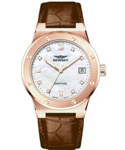 ĐỒNG HỒ NEWSKY NS5024L.L05 Nữ máy quartz kính sapphire 5ATM