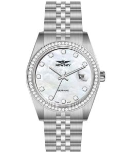 ĐỒNG HỒ NEWSKY NS5026G.S01 Nam máy quartz kính sapphire size 40mm 3ATM