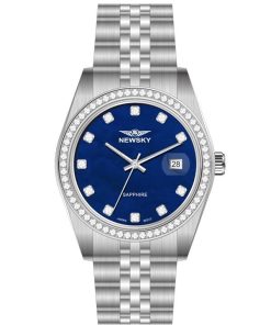 ĐỒNG HỒ NEWSKY NS5026G.S02 Nam máy quartz kính sapphire size 40mm 3ATM
