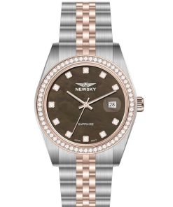 ĐỒNG HỒ NEWSKY NS5026G.S04 Nam máy quartz kính sapphire size 40mm 3ATM