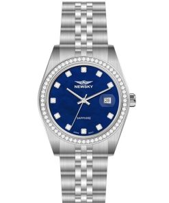 ĐỒNG HỒ NEWSKY NS5026L.S02 Nữ máy quartz kính sapphire size 31mm 3ATM