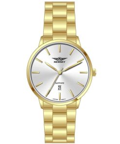 ĐỒNG HỒ NEWSKY NS5027G.S04 Nam Máy quartz Kính sapphire 3ATM