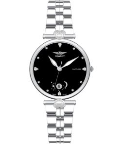 ĐỒNG HỒ NEWSKY NS5501L.S02 Nữ máy quartz kính sapphire size 30mm 3ATM