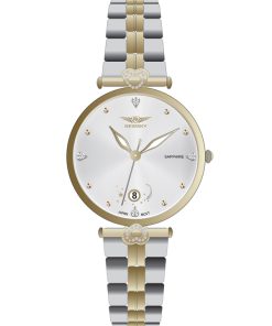 ĐỒNG HỒ NEWSKY NS5501L.S04 nữ máy quartz kính sapphire size 30mm 3ATM