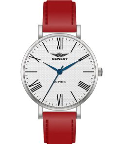 ĐỒNG HỒ NEWSKY NS5502L.L02 nữ máy quartz kính sapphire size 30mm 3ATM