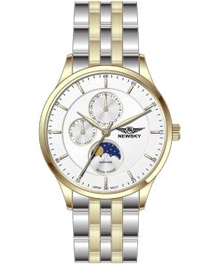 ĐỒNG HỒ NEWSKY NS6002G.S03 Nam máy quartz Kính sapphire Size 40mm 5ATM